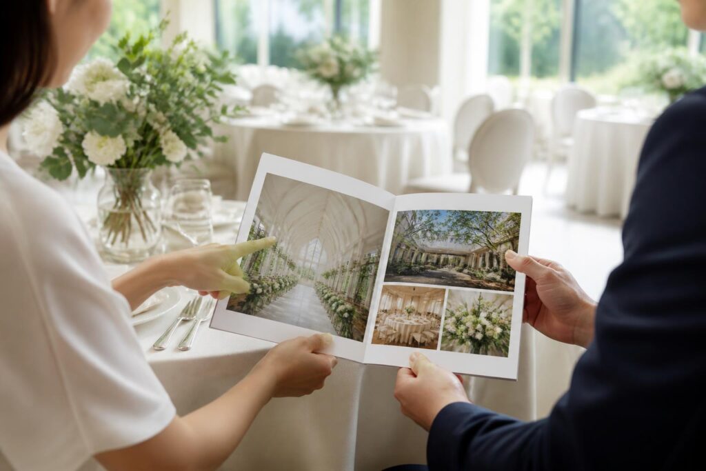結婚式場見学で友人の意見を反映する方法とは?