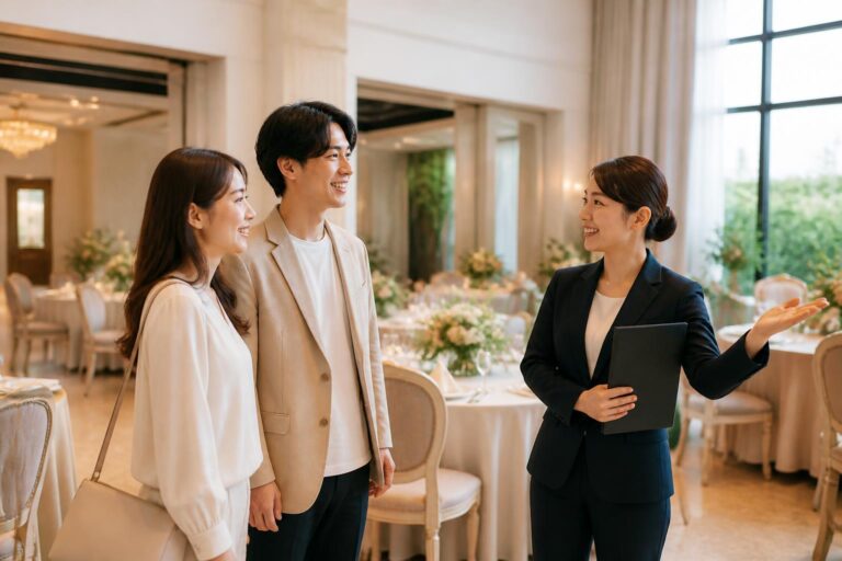 結婚式場の見学での体験談と注意点は？