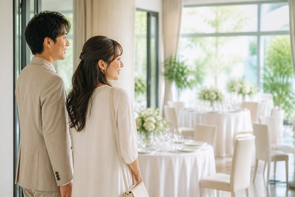 式場見学で写真を撮影するには許可が必要？