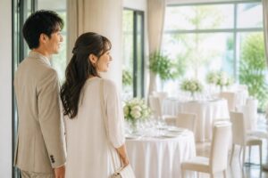 式場見学で写真を撮影するには許可が必要？
