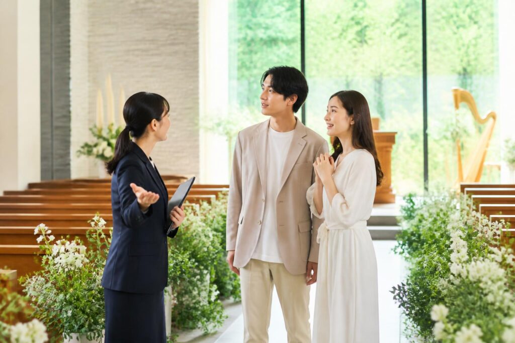 結婚式場の見学にかかる所要時間はどれくらい？