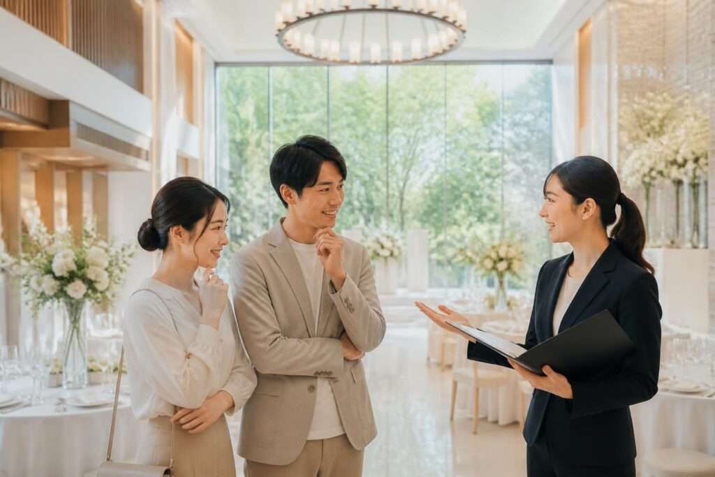 結婚式場見学で当日成約するかどうかはどう判断する?