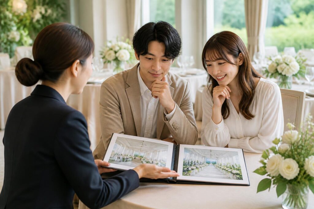 式場見学の見積もりに必要な持ち物は？