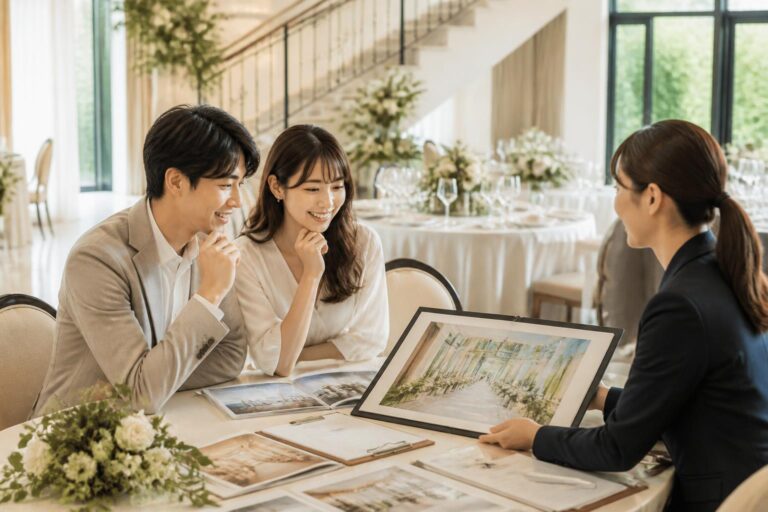 結婚式場の見学は何件すればいい？