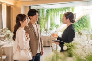 会場見学は雨の日でも対応してもらえる？