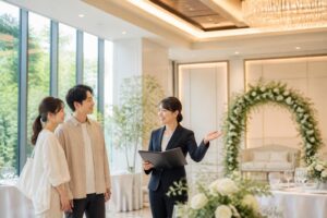 結婚式場の見学でゲスト動線は確認できる？